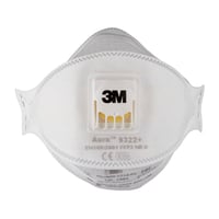 Respirátor 3M Aura FFP2 s ventilom, séria 9322+, 10 ks/balenie 2