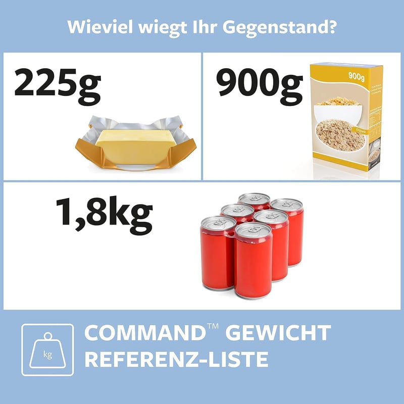 3M Command átlátszó öntapadós akasztó távirányítókhoz és karácsonyi fényekhez - 5 kg teherbírású műanyag fali rögzítő klip