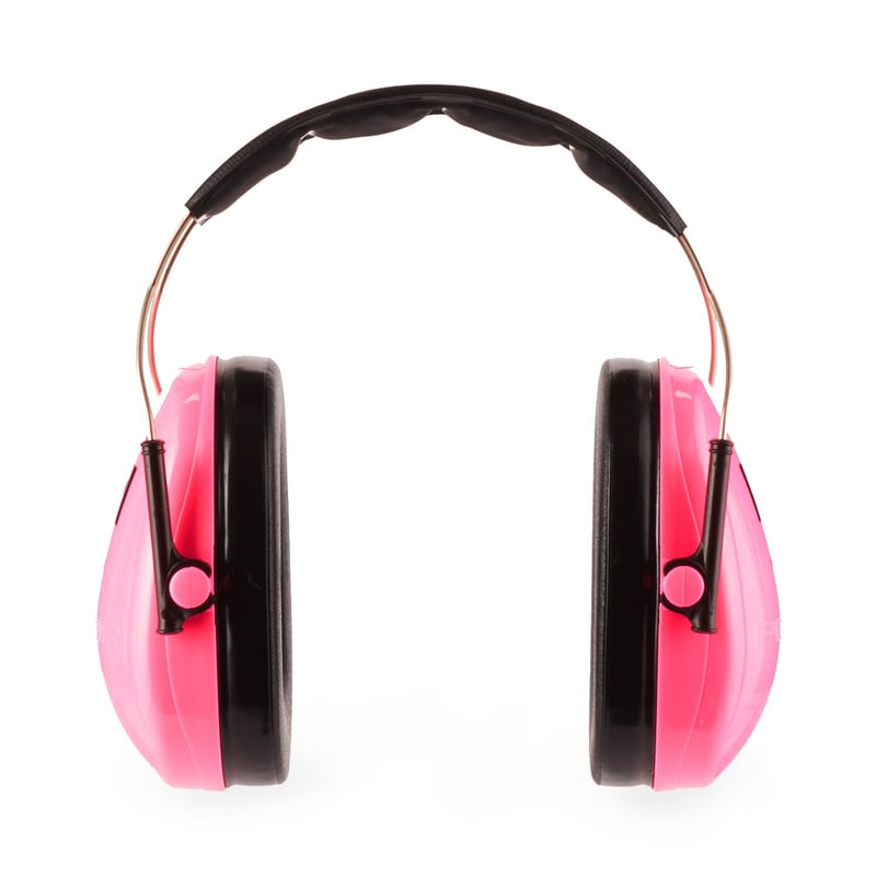 3M Peltor H510AKPC1 gyermekhallásóvó fülvédő neon pink állítható fejpánttal