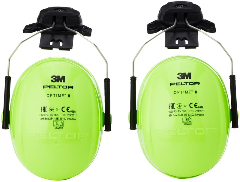 3M PELTOR Optime II hallásvédő fülvédő 30dB sisak rögzítésű