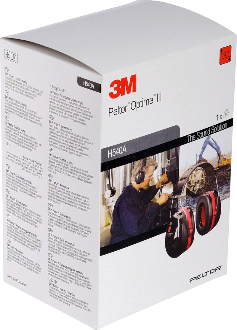 3M Peltor Optime III Hallásvédő Fülvédő 35dB Ipari Zajvédelem
