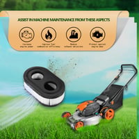 Toro Recycler 22 légszűrő csere - 20332 20333 20334 20339 20340 alkatrész (4 db-os csomag) 5