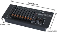 40 csatornás DMX512 DJ Kontroller Beépített Akkumulátorral Színpadi Világításhoz 3