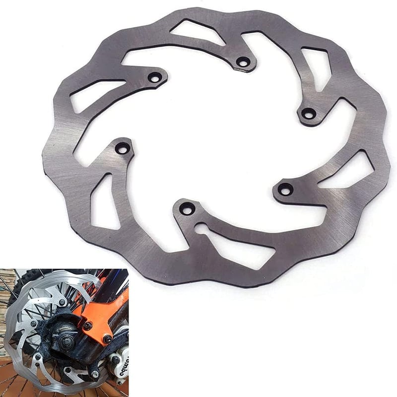 JFG RACING 260 mm Első Motorkerékpár Féktárcsa KTM SX/XC/EXC/XC-W és Husqvarna TC/FC/TX/FX/TE/FE Modellekhez 1998-2025 Rozsdamentes Acél