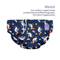 Bambino Mio Újrahasználható Úszópelenka Babáknak és Kisgyermekeknek, Sárgadinnye Mintás, XL Méret (2+ év), Fiúknak-Lányoknak 2