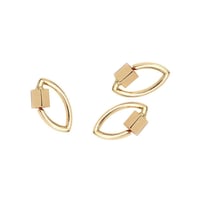 Antik stílusú ékszercsat szett - 5 darabos, 19 mm-es 2