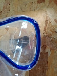 SEAC Salina búvármaszk felnőtteknek - snorkelinghez és búvárkodáshoz, férfiaknak és nőknek, kék-átlátszó, használt 3