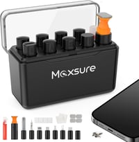 Maxsure 12-in-1 iPhone Tisztítókészlet - Multifunkciós Eszköz Lightning Port, Hangszóró és Fülhallgató Tisztításához - Mobiltelefon Ápol 1