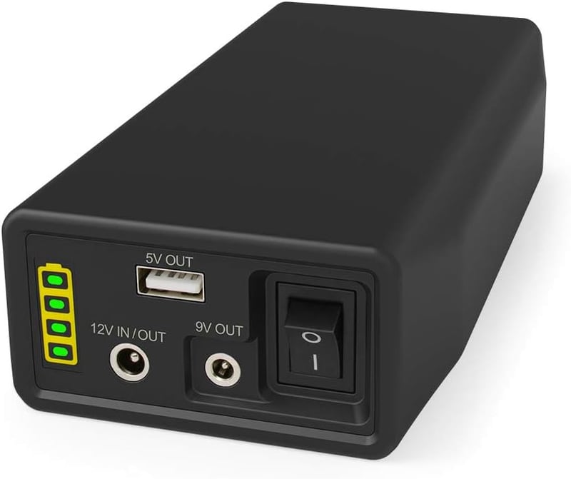 TalentCell 12.8V 6000mAh LiFePO4 Power Bank LED szalaghoz és kamerához