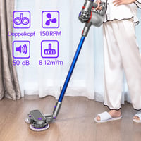 Dyson V15 V11 V10 V8 V7 elektromos felmosó feltét, levehető víztartállyal és dupla forgófejjel 5