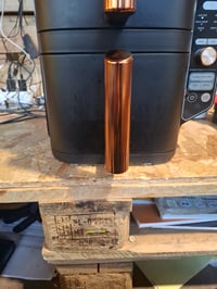 Friteuză cu aer cald Ninja Double Stack XL SL400EUCP, 9,5 L, 6 în 1, cu 2 sertare verticale, negru/cupru, antiaderentă, lavabilă în mașina de spălat vase 3