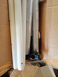 Yaheetech Manuálna markíza 300 cm, svetlosivá, na balkón a terasu, montáž bez vŕtania — poškriabané prvky (stav: pozri 2. obrázok) 5