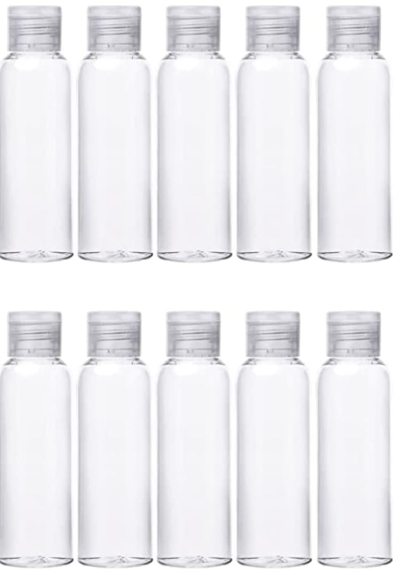 10 db-os Utazó Flakon Szett 100ml - Repülőre, Kézipoggyászba