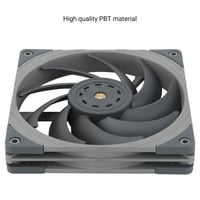 Thermalright TL-B14 140mm PWM CPU hűtőventilátor, szürke - felújított 7