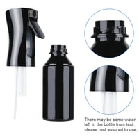 Fekete URAQT 200ml-es Hajformázó Vízpermetező Spray Flakon Fodrászoknak 6