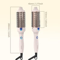K&K Keratin Védő Ionos Hőkefe 45mm - 2in1 Hajegyenesítő és Göndörítő 7