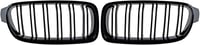 GSRECY BMW F30 F31 3-as Sorozat Fényes Fekete Vese Hűtőrács Szett - 318d 320d 330d 320i 328i 335i Kompatibilis 2012-2018 Modellekhez 6