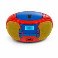 Radio CD portabil pentru copii Karcher RR 5026 cu microfon, USB, radio FM, color — Produs utilizat (stare: vezi a 2-a fotografie) 1