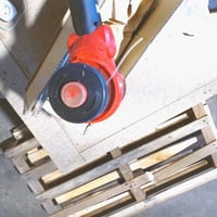 Einhell GE-CT 18/30 Li-Solo akkus fűszegélyvágó PXC 18V 30 cm vágószélesség — A vágó résznél használati nyomok (állapot: lásd a 2. képet) 2