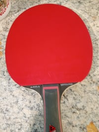 JOOLA Match Pro ITTF jóváhagyott asztalitenisz-ütő, 4 csillagos, 1,8 mm szivacserősség — felvált ütőgumi (állapot: lásd a 2. képet) 3