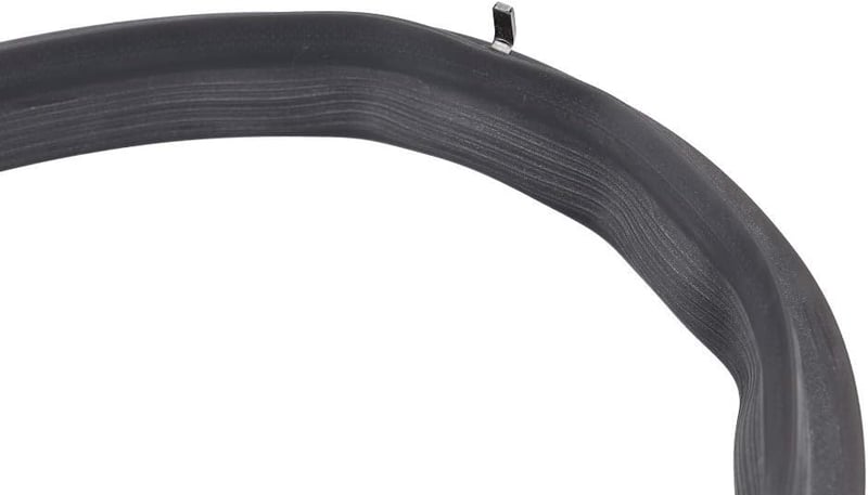 DL-pro Sütő Ajtótömítés 4 Kampóval - Amica 8065348 8044572 Kompatibilis Gumitömítés Beépíthető Sütőkhöz 40,5x32 cm