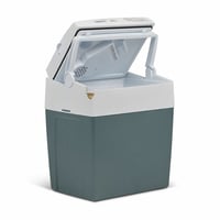 Elektrický chladiaci box Mobicool ME27, 26 l, sivý — Na jednej strane otvárania veka chýba úchyt (stav: pozri 2. obrázok) 1