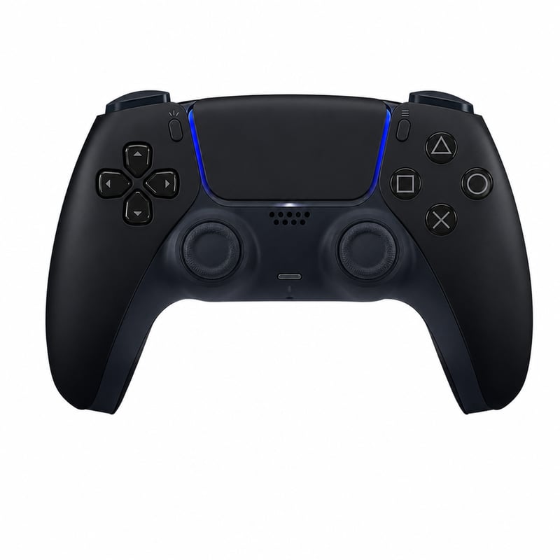 Bezdrôtový ovládač Sony DualSense pre PS5 vo farbe Midnight Black – používaný, neúplné balenie (kábel USB-C — USB-C; stav: pozri 2. obrázok)
