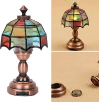 Újracsomagolt Mini LED Lámpa Babaházhoz - Színes Bútor Díszítés 1/12 Méretben 8