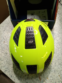 ABUS Hyban 2.0 ACE gradska biciklistička kaciga - žuta - L (56-61 cm) — nedostaje vizir (stanje: vidi 2. sliku) 4