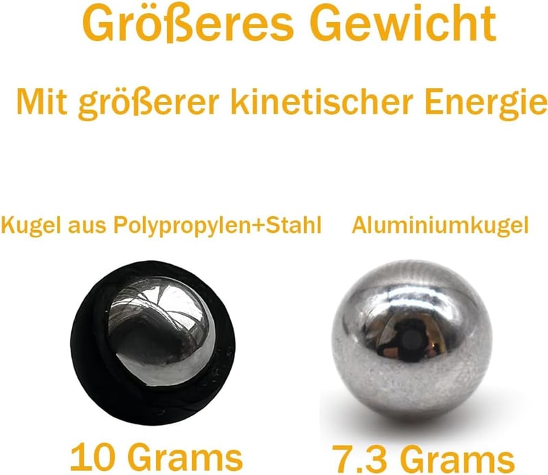 40MAX 0.68 Paintball Lőszer 30db 10g Fém Golyó PVC Bevonattal T4E SD/LE TR68 HDR68 Kompatibilis
