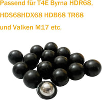 40MAX 0.68 Paintball Lőszer 30db 10g Fém Golyó PVC Bevonattal T4E SD/LE TR68 HDR68 Kompatibilis 6