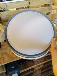 Stropný ventilátor M mimotec s LED osvetlením, diaľkovým ovládaním, jednosmerným motorom, 6 — chybný, na náhradné diely: nefunkčný (stav: pozri 2. obrázok) 4