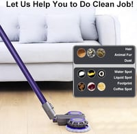Dyson V6 kompatibilis motoros felmosó - Italdos padlótisztító készlet mikrószálas kendővel és víztartállyal 5