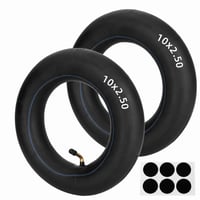 Cameră de aer RUHUO 10x2,50 (10") și set de reparații pentru trotinetă electrică — lipsește 1 bucată din piesa roșie (stare: vezi a 2-a poză) 1
