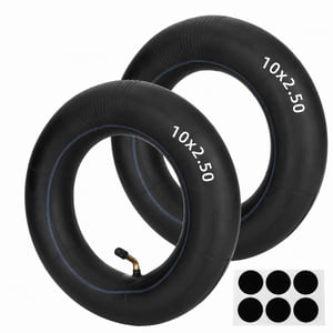 Cameră de aer RUHUO 10x2,50 (10") și set de reparații pentru trotinetă electrică — lipsește 1 bucată din piesa roșie (stare: vezi a 2-a poză)