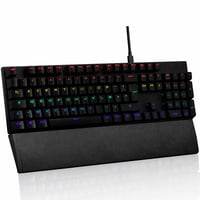 Tastatură mecanică de gaming G-Lab Keyz Carbon Ex, iluminare RGB, switch-uri albastre — Prezintă urme de utilizare (stare: vezi imaginea 2) 1