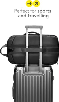 Fitgriff Fekete Sporttáska Rucksak Funkcióval - Cipő- és Laptoptartóval (25L) 9
