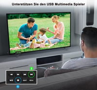 Dcolor DVB-S/S2 Műholdvevő HDMI 1080P USB Media Player PVR Felvevő 7