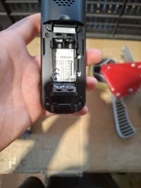 Bezdrôtový telefón Panasonic KX-TG6821GB DECT so záznamníkom, režim Eco — chýba kryt batérie (stav: pozri 2. obrázok) 2