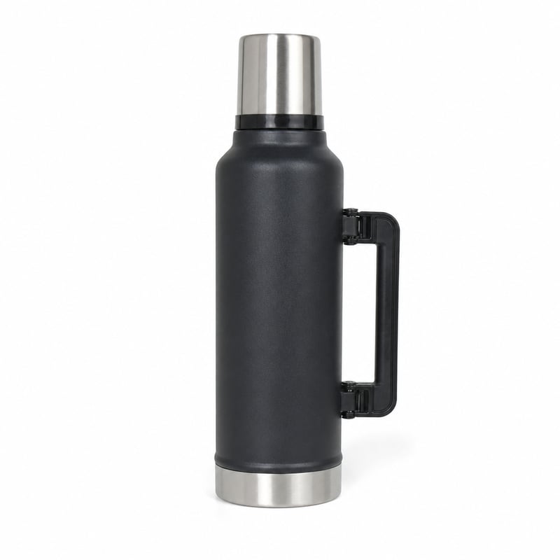 Termos STANLEY 1913 Classic Legendary 1,9 L - negru mat, oțel inoxidabil, izolare în vid — utilizat