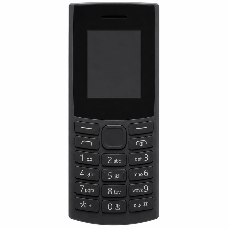 Nokia 105 4G 2. izdanje (2024) Otključan Dual SIM mobilni telefon, Charcoal, 1,77" zaslon — Rabljeni proizvod (stanje: vidi 2. sliku)