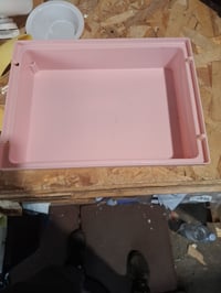 Cușcă metalică pentru hamsteri ICA HAM15 Play Garden, dimensiune mare, design drept — roz în loc de roșu (stare: vezi imaginea 2) 3