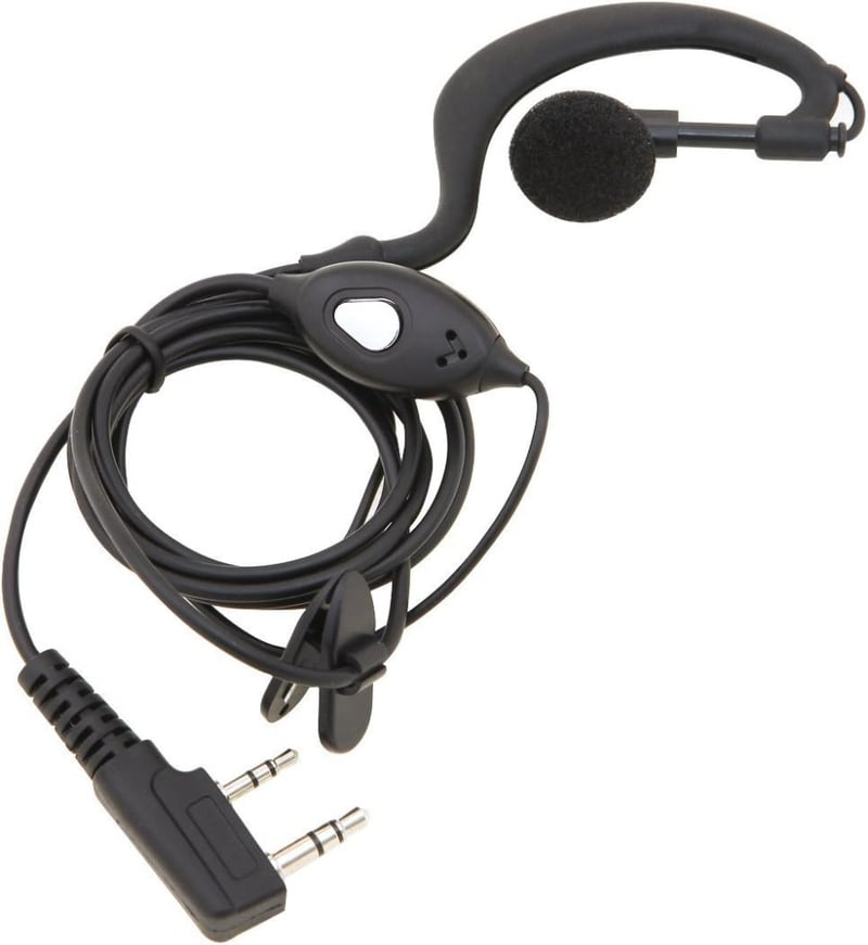Baofeng UV-5R kézi adóvevő, zöld - Kétsávos walkie-talkie LCD kijelzővel és headsettel