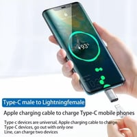 Apple iPhone 15 Lightning-USB C adapter, 2 db - Gyorstöltő és adatátviteli konverter 2