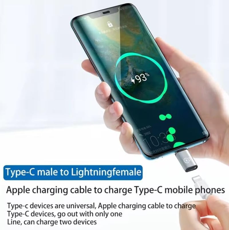 Apple iPhone 15 Lightning-USB C adapter, 2 db - Gyorstöltő és adatátviteli konverter