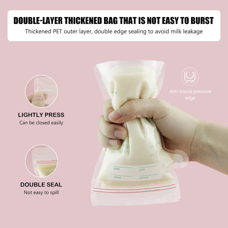 Medela 30db Dupla Zippzáras Anyatej Tároló Zsák 200ml