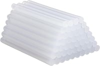 H&S 50 db Átlátszó Ragasztópálca 7mm x 100mm - Ragasztópisztoly Betét EVA Gyantából - Olvadó Ragasztórúd Kézműves Munkákhoz - Pack of 50 1