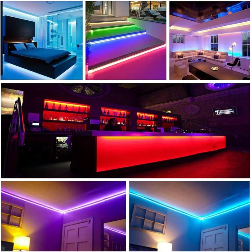 ALED LIGHT Bluetooth LED Szalag Vezérlő 12V - RGB LED Szalaghoz 40 Gombos IR Távirányítóval - Okostelefon Applikációs Vezérlés iOS és Androi