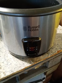 Aparat de gătit orez Russell Hobbs 19750-56 Cook@Home cu capacitate de 1,8 L, funcție de menținere la cald, gătire la abur, design din oțel inoxidabil și negru, 700 W 4
