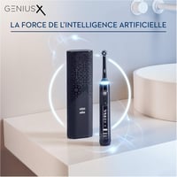 Oral-B Genius X Luxe elektromos fogkefe, 20000 fordulat, éjfekete 4